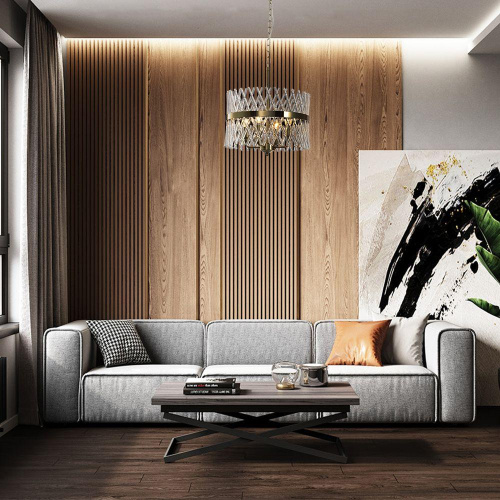 Подвесная люстра Lumien Hall Базиано LH3040/4P-CO-CL Подвесная люстра Lumien Hall Базиано LH3040/4P-CO-CL