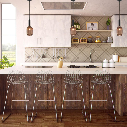 Подвесной светильник Eurosvet 50181/1 янтарь Подвесной светильник Eurosvet 50181/1 янтарь