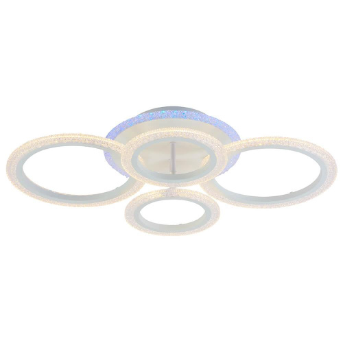 Потолочная светодиодная люстра Profit Light 8086/2+2 WHT