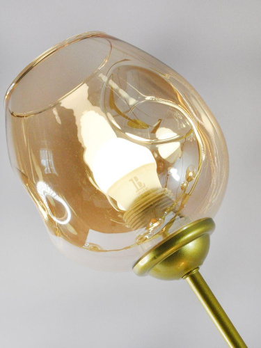 Подвесная люстра Elvan LU-113/8-Е27-Gl