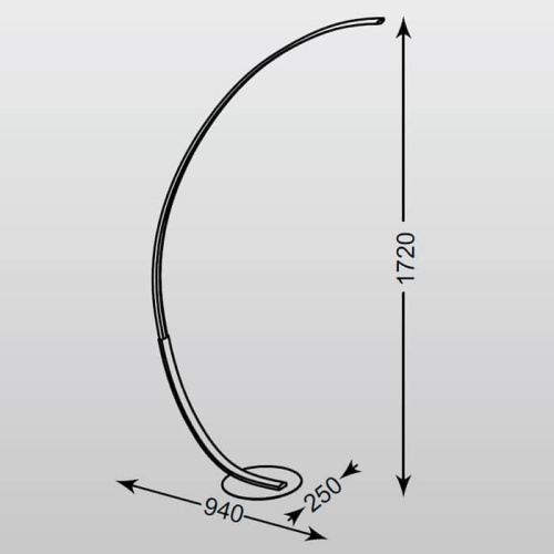 Торшер Zumaline Tren MF48060-1