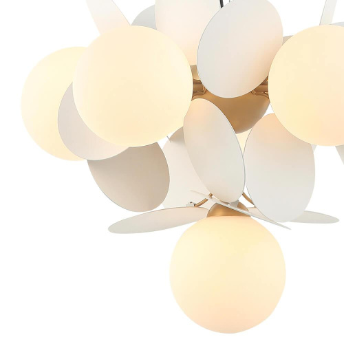 Подвесная люстра Lumien Hall Ilmari LH4136/6P-GD-WT Подвесная люстра Lumien Hall Ilmari LH4136/6P-GD-WT