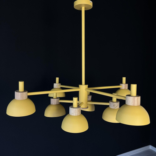 Люстра На Штанге Fanta A 8 Lights Yellow By Imperiumloft