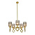 Подвесная люстра Indigo Preda V13025/5R Gold V000469
