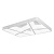 Потолочный светодиодный светильник iLedex Luminous S1894/100 WH