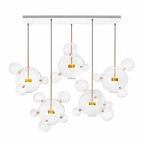 Подвесная светодиодная люстра Loft IT Bolle 2027-S5 Подвесная светодиодная люстра Loft IT Bolle 2027-S5