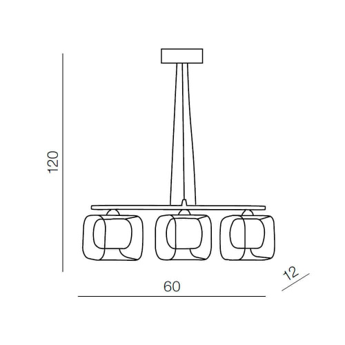Подвесной светильник Azzardo Happy 3 AZ0484