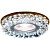 Встраиваемый светодиодный светильник Ambrella light Led S257 BR