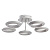 Потолочная светодиодная люстра Arte Lamp 40 A9358PL-5WH