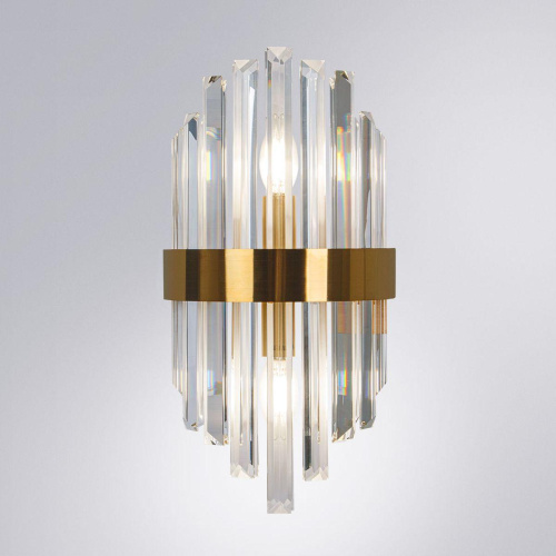 Настенный светильник Arte Lamp Fedelta A1068AP-2PB Настенный светильник Arte Lamp Fedelta A1068AP-2PB