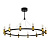 Люстра MD18001040-12A gold/black