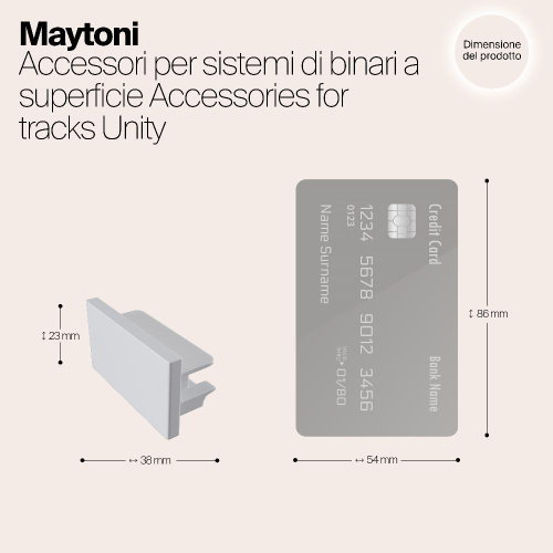 Заглушка Maytoni Track TRA001EC-11W