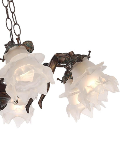 Подвесная люстра Lumien Hall Эльза H17050/8PCRG Подвесная люстра Lumien Hall Эльза H17050/8PCRG