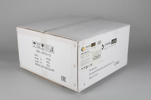 Подвесная люстра Omnilux Fossano OML-92703-12 Подвесная люстра Omnilux Fossano OML-92703-12
