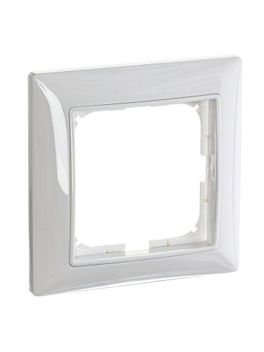 Рамка 1-постовая ABB Basic55 альпийский белый 2CKA001725A1479 Рамка 1-постовая ABB Basic55 альпийский белый 2CKA001725A1479