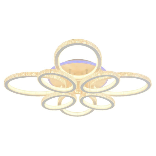 Потолочная светодиодная люстра Profit Light 8033/4+4 WHT