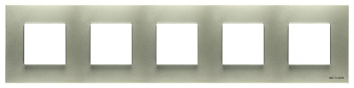 Рамка 5-постовая ABB Zenit шампань 2CLA227500N1901