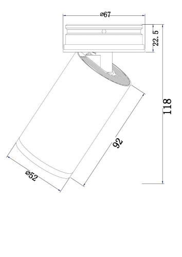 Потолочный светильник Technical C058CL-01W Потолочный светильник Technical C058CL-01W
