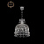 Подвесной светильник ArtClassic 14.03.4.d25.Cr.B