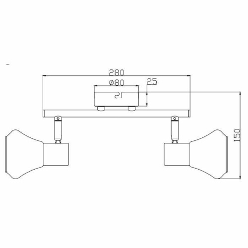 Спот Rivoli Pavla 7028-702 Б0047109