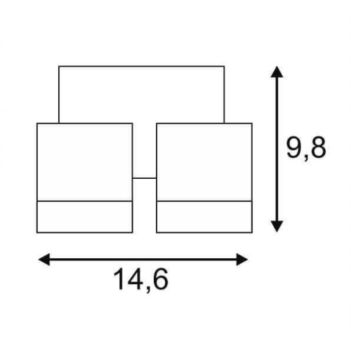 Уличный светильник SLV New Myra Wall 2 233095