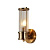 Настенный светильник Claridges 1B brass