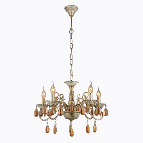 Подвесная люстра Arte Lamp Ciondolo A5676LM-5WG Подвесная люстра Arte Lamp Ciondolo A5676LM-5WG