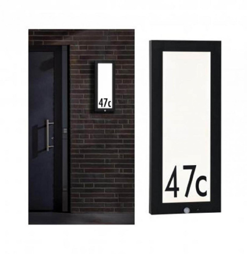 Уличный настенный светодиодный светильник Paulmann Panel Bewegungsm 94256