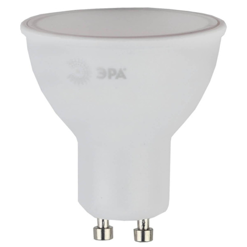 Лампа светодиодная ЭРА GU10 11W 4000K матовая ECO LED MR16-11W-840-GU10 Б0040878