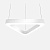 Подвесной светодиодный светильник Siled Trinity-02 7371415