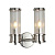 Настенный светильник Claridges 2C nickel
