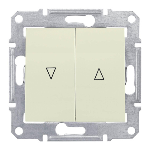 Выключатель для жалюзи злектрическая блокировка Schneider Electric Sedna SDN1300147