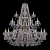 Подвесная люстра Bohemia Ivele 1409/20+10+5/460/3d G