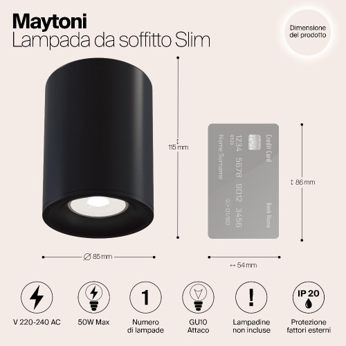 Потолочный светильник Maytoni Alfa C012CL-01B Потолочный светильник Maytoni Alfa C012CL-01B