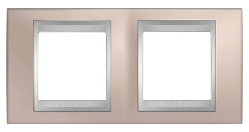 Рамка 2-постовая Schneider Electric Unica Top MGU66.004.096