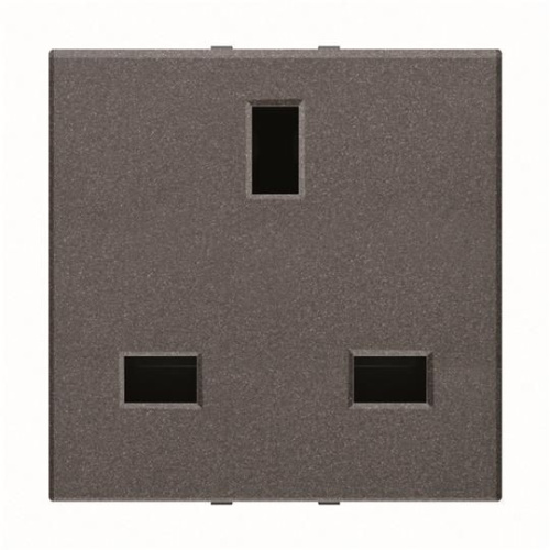Розетка GB ABB Zenit с/з 13A 230V со шторками винтовой зажим альпийский белый 2CLA223700N1101
