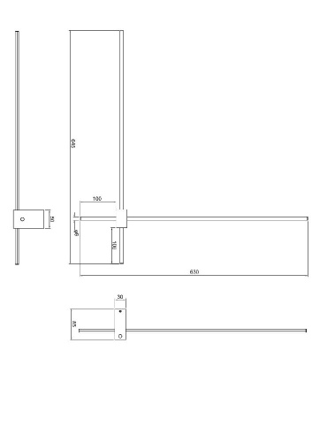 Бра Maytoni Technical Pars C070WL-L12GB3K
