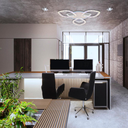 Потолочный светодиодный светильник Seven Fires Дайано SF7043/4C-CR-L Потолочный светодиодный светильник Seven Fires Дайано SF7043/4C-CR-L