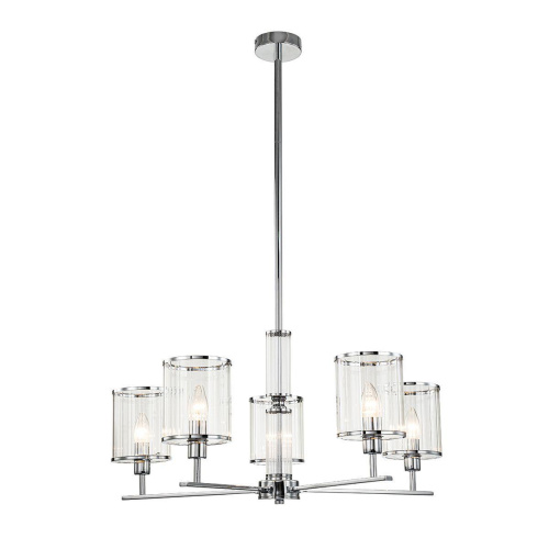 Подвесная люстра Indigo Dante 13022/5R Chrome V000411 Подвесная люстра Indigo Dante 13022/5R Chrome V000411