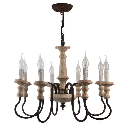Подвесная люстра Arte Lamp A1700LM-8BR Подвесная люстра Arte Lamp A1700LM-8BR