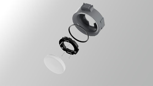 Встраиваемый светильник Technical DL019-GX53-B