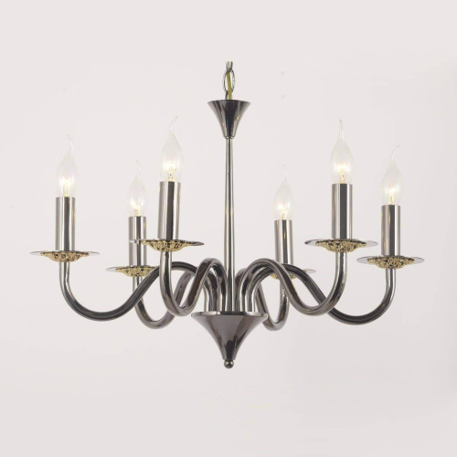 Подвесная люстра Lucia Tucci Messina 1890.6 Glossy Black Подвесная люстра Lucia Tucci Messina 1890.6 Glossy Black