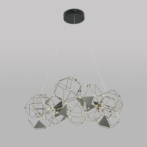 Подвесной светодиодный светильник Eurosvet Uma 90369/12 черный жемчуг Подвесной светодиодный светильник Eurosvet Uma 90369/12 черный жемчуг