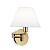 Бра Ideal Lux Beverly Beverly AP1 Ottone Satinato 140247