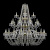 Подвесная люстра Bohemia Ivele 1410/20+10+5/460/3d G V0300
