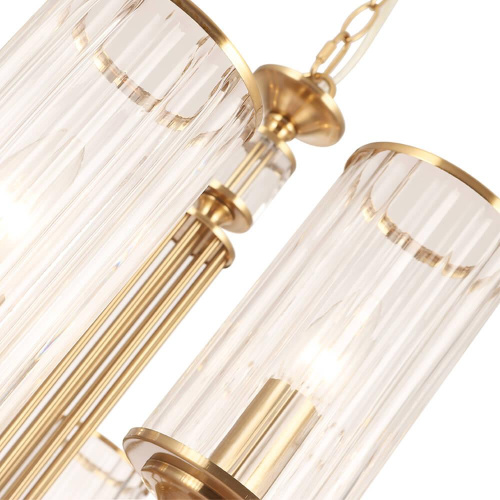 Подвесная люстра Crystal Lux Gloria SP9 Brass Подвесная люстра Crystal Lux Gloria SP9 Brass
