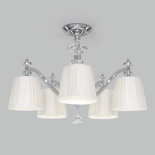 Потолочная люстра Eurosvet Diva 60122/5 хром Потолочная люстра Eurosvet Diva 60122/5 хром