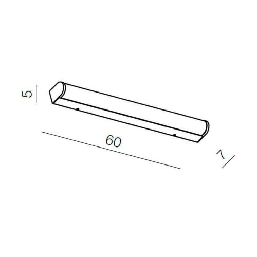 Настенный светильник Azzardo Petra 60 AZ2472