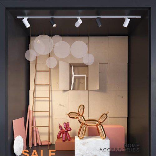 Трековый светодиодный светильник Novotech Port Nail 358360