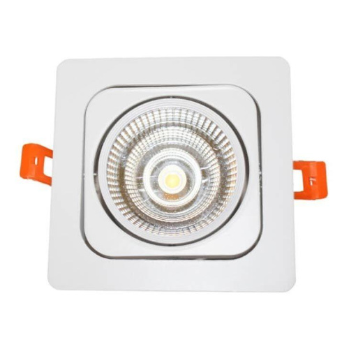 Встраиваемый светодиодный светильник Lumina Deco Fostis LDC 8064-SS-7WCOB-L98*W98 WT